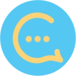 chat-in instant messenger android application logo